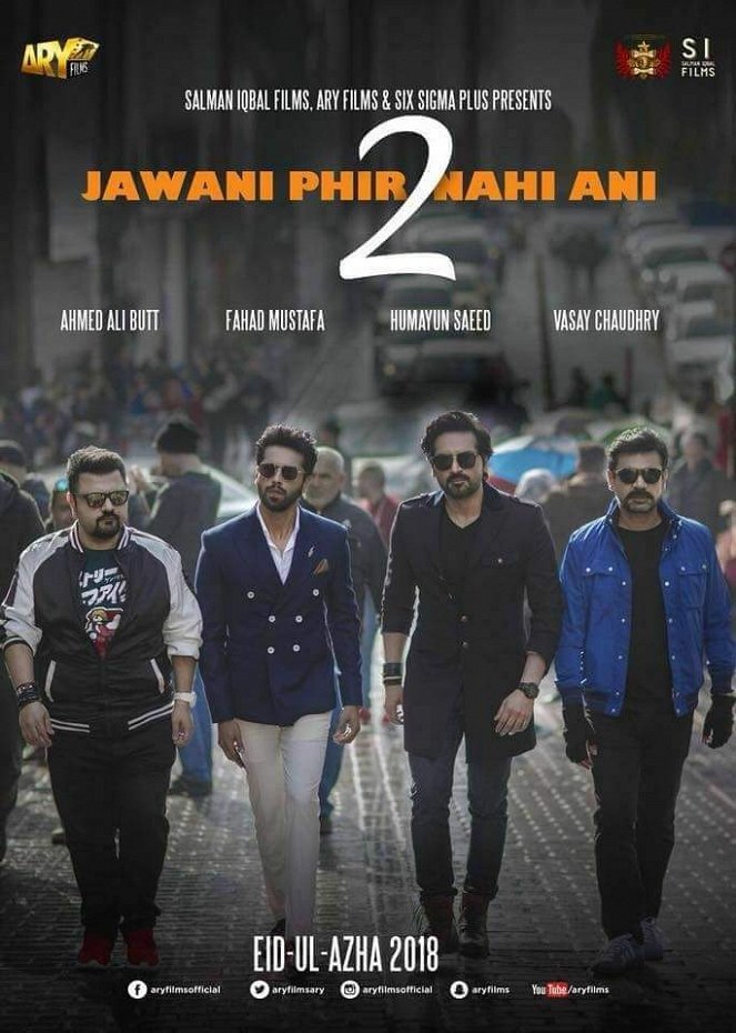 Jawani Phir Nahi Ani 2 - Carteles
