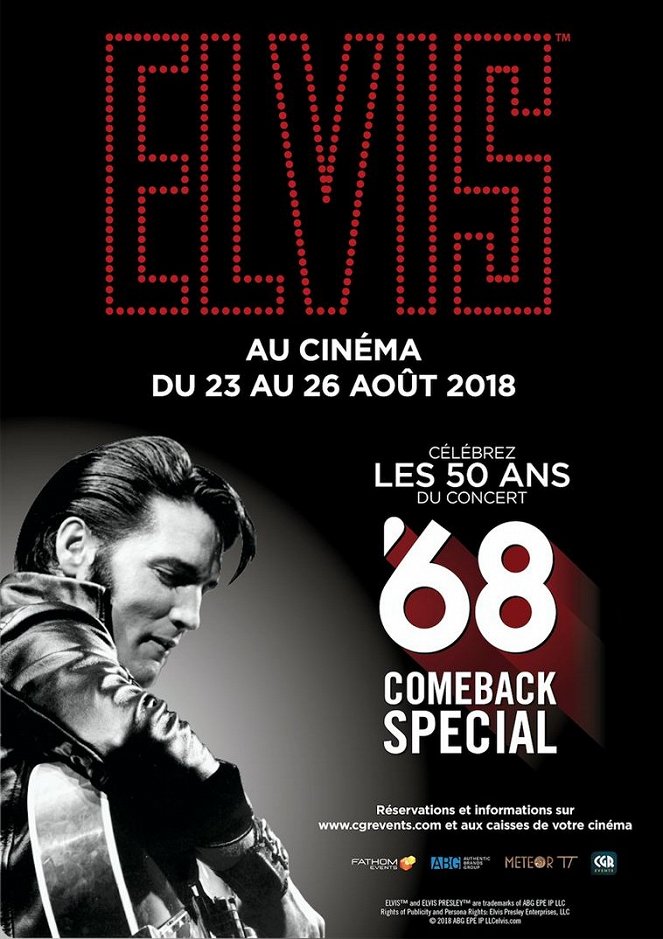Elvis Presley : 68 comeback special - Affiches