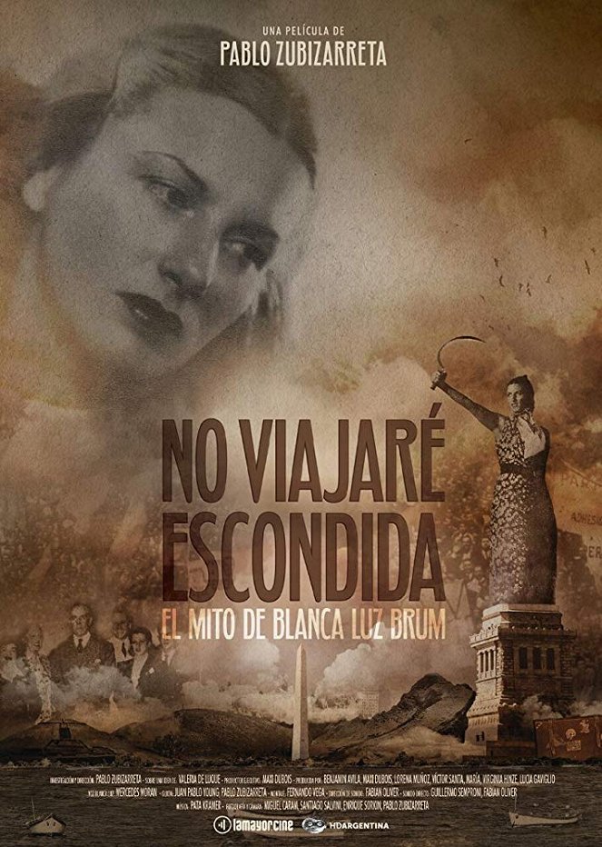 No viajaré escondida - Posters