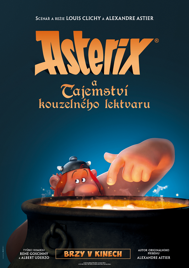 Asterix a tajemství kouzelného lektvaru - Plakáty