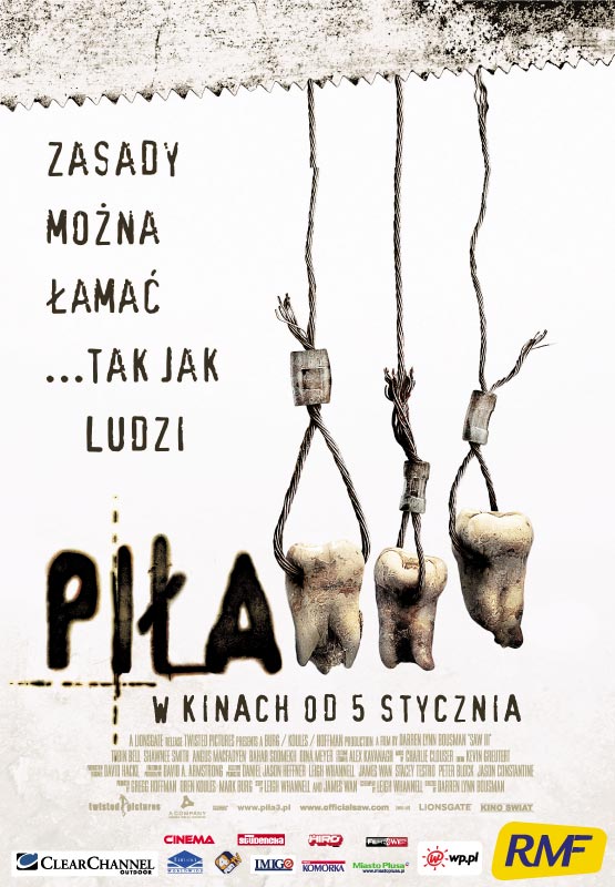 Piła III - Plakaty