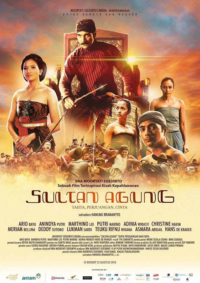 Sultan Agung: Tahta, Perjuangan, Cinta - Plakátok