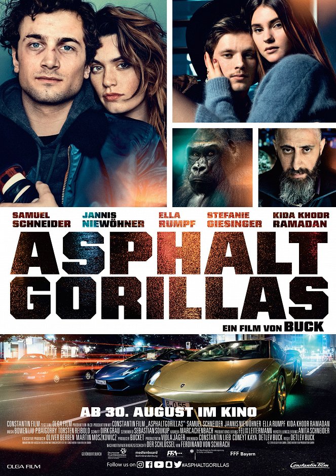 Asphaltgorillas - Affiches