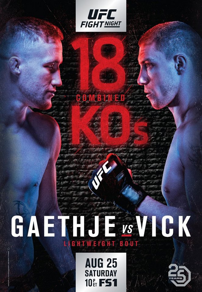 UFC Fight Night: Gaethje vs. Vick - Plakáty