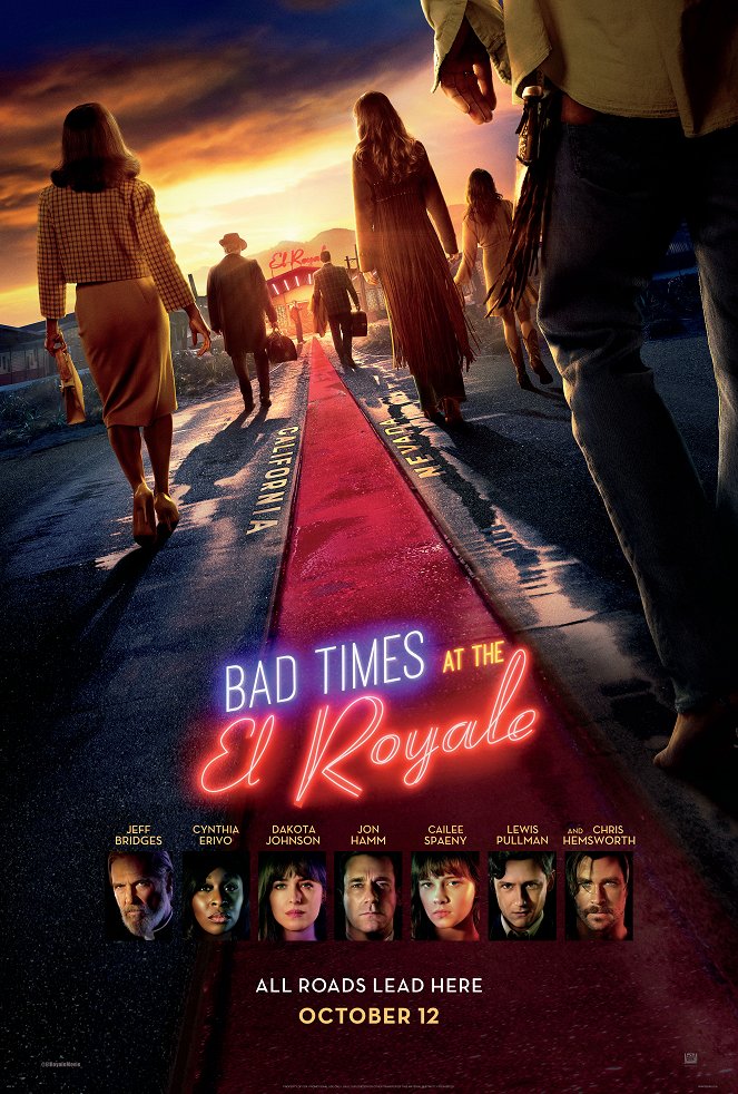 Bad Times at the El Royale - Julisteet