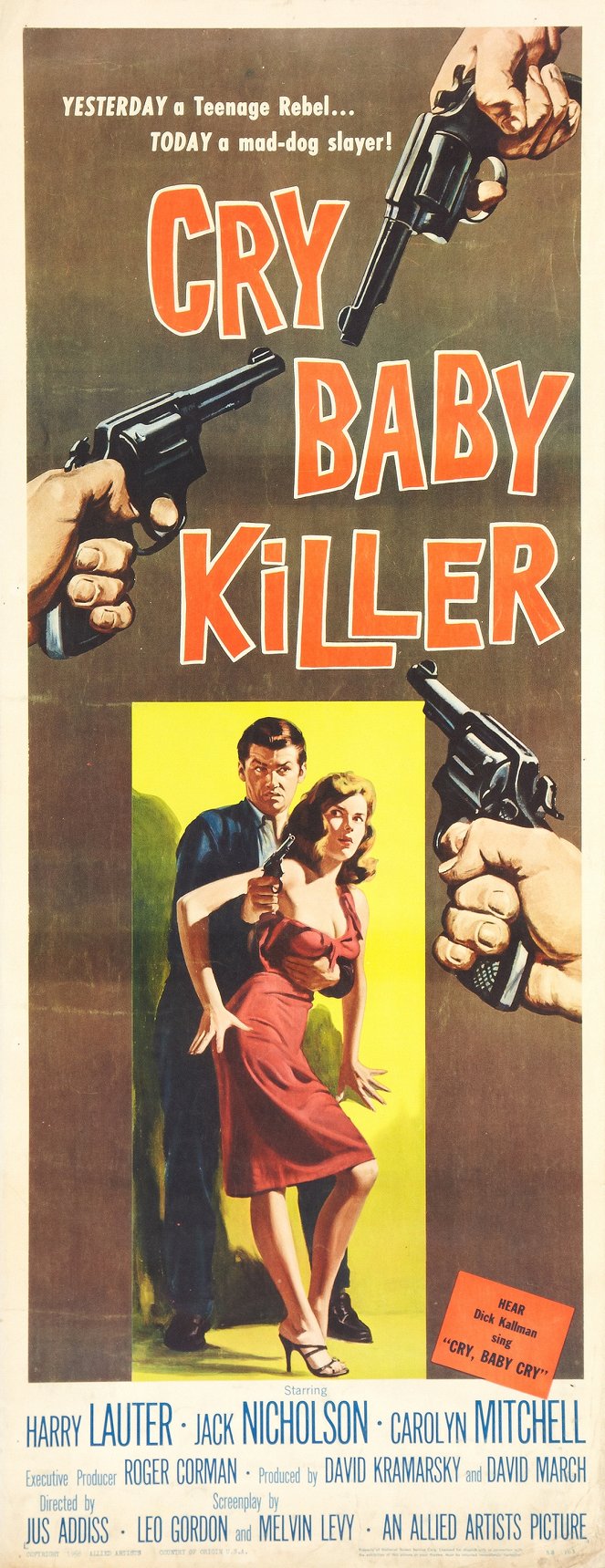 The Cry Baby Killer - Plakate