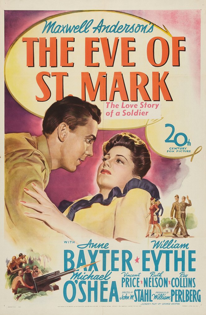 The Eve of St. Mark - Affiches