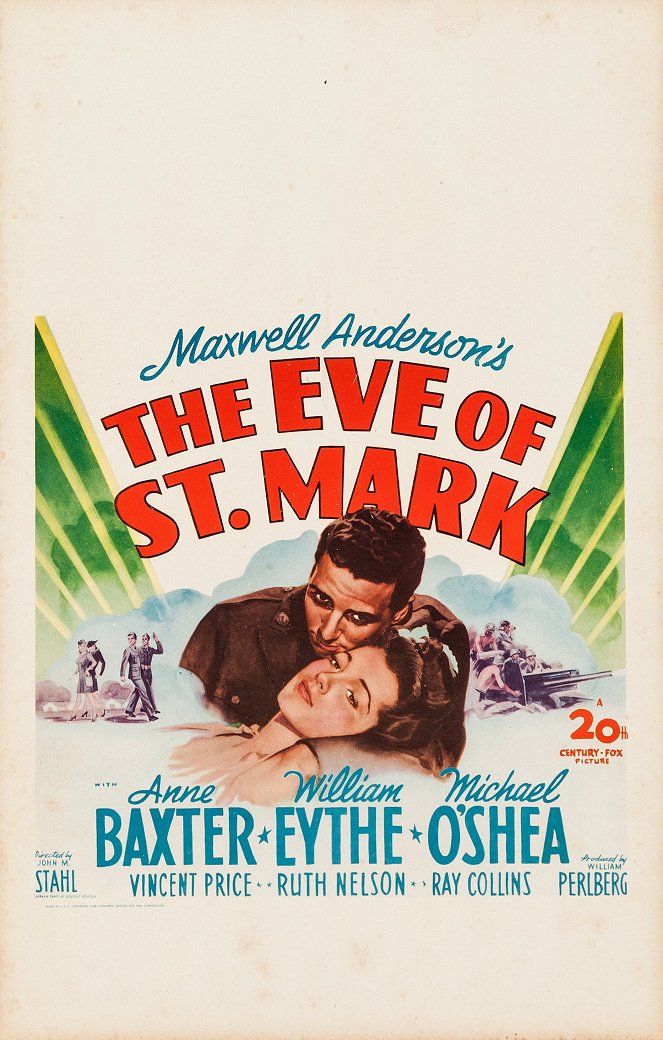 The Eve of St. Mark - Posters