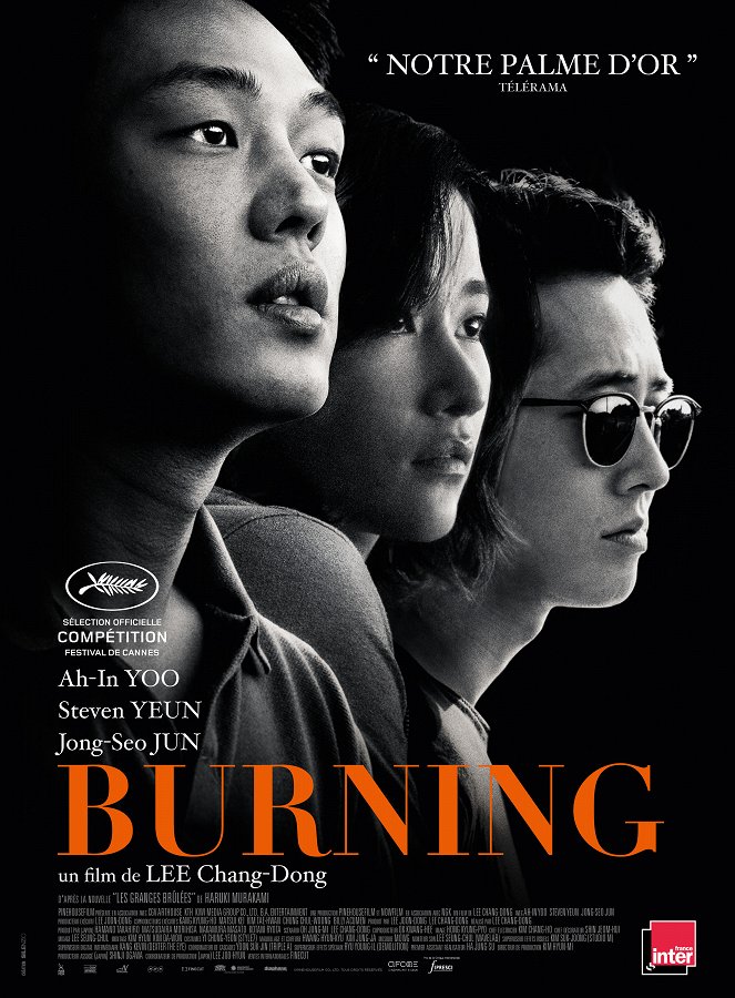 Burning - Affiches