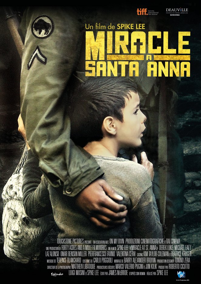 Miracle à Santa-Anna - Affiches