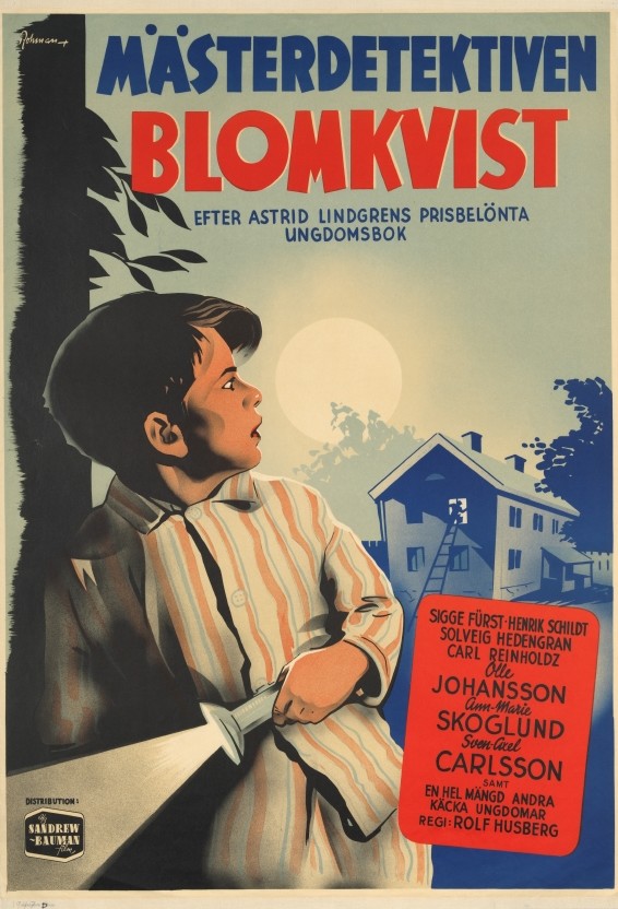 Mästerdetektiven Blomkvist - Plagáty