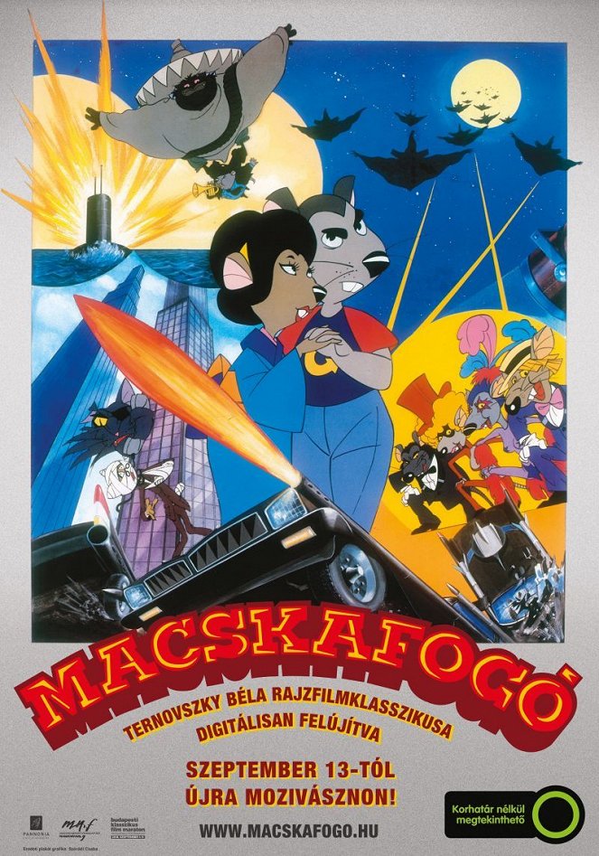 Macskafogó - Plakate