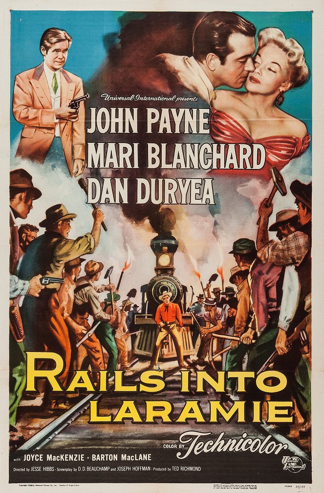 Rails Into Laramie - Plakáty
