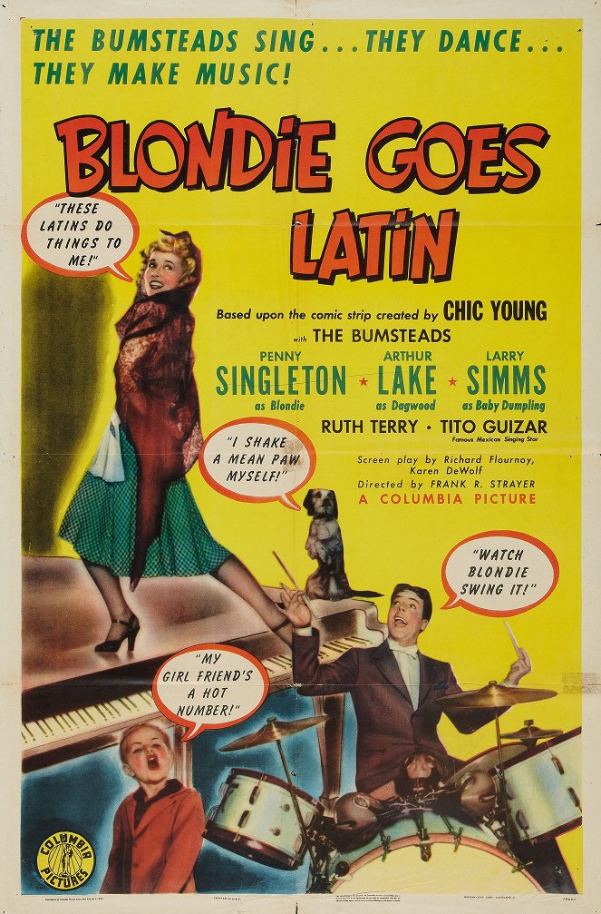 Blondie Goes Latin - Plakate