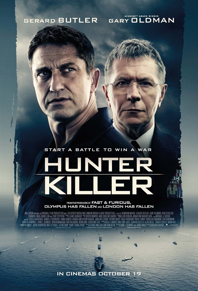 A Hunter Killer küldetés - Plakátok