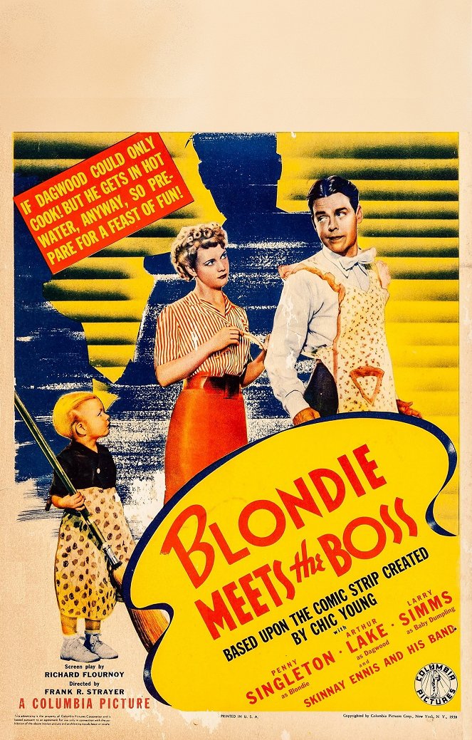 Blondie Meets the Boss - Plakátok