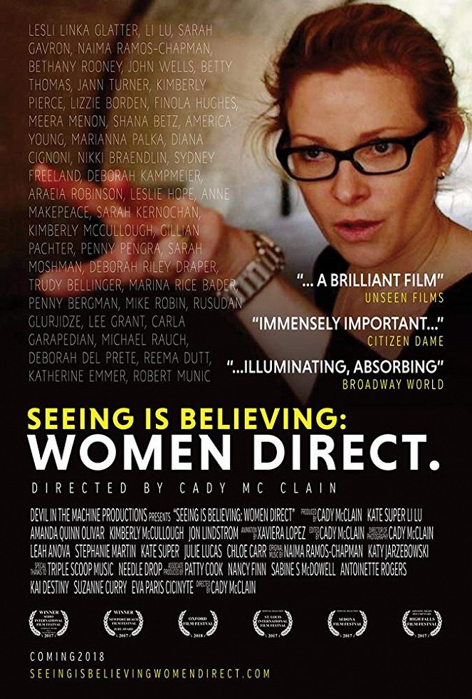 Seeing Is Believing: Women Direct - Plakate
