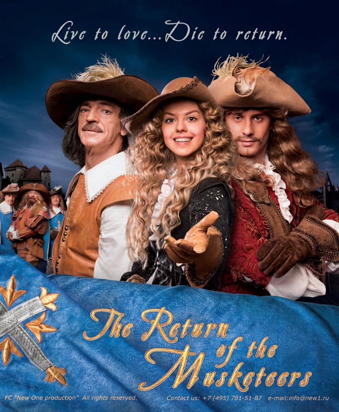 The Return of the Musketeers, or The Treasures of Cardinal Mazarin - Posters