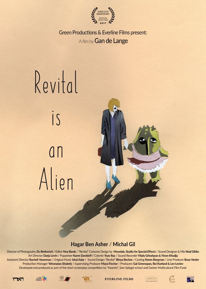 Revital Is an Alien - Posters