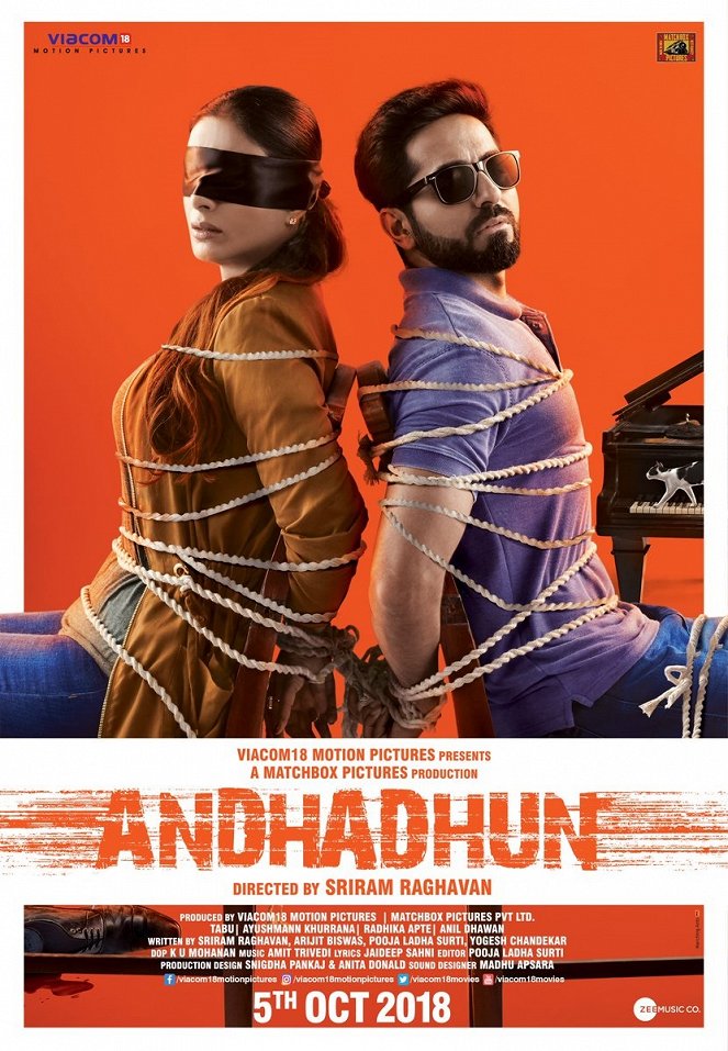 Andhadhun - Plakaty