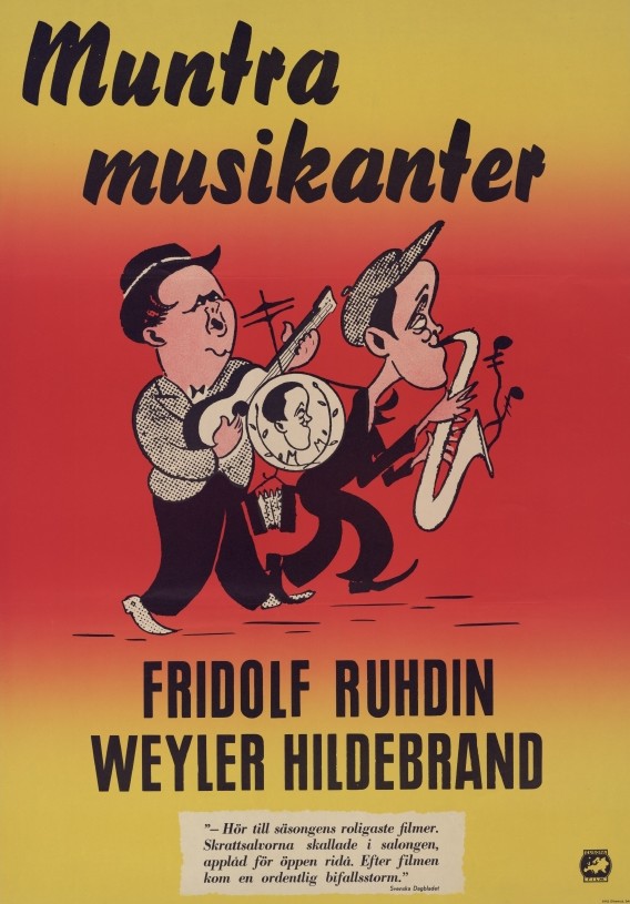 Muntra musikanter - Plakáty