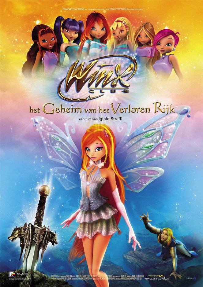 Winx Club en het geheim van het verloren rijk - Posters