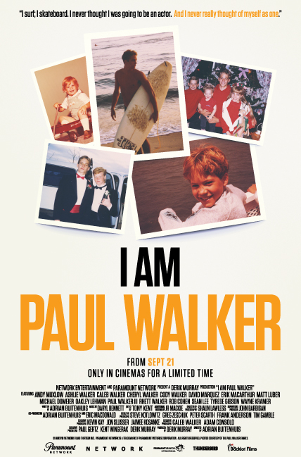 I Am Paul Walker - Carteles