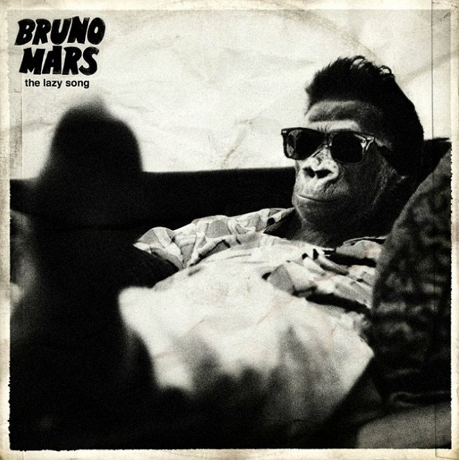 Bruno Mars - The Lazy Song - Carteles