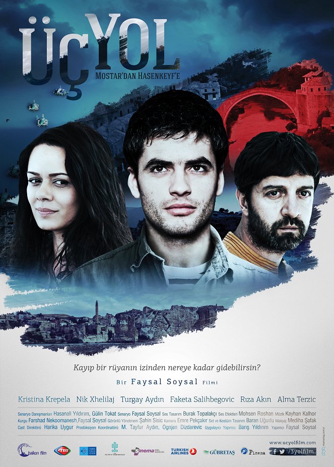 Üç Yol: Mostar'dan Hasakeyf'e - Posters