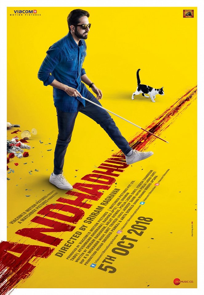 Andhadhun - Julisteet