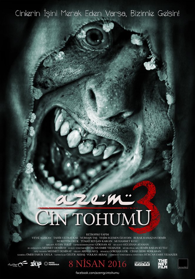 Azem 3: Cin Tohumu - Plakátok