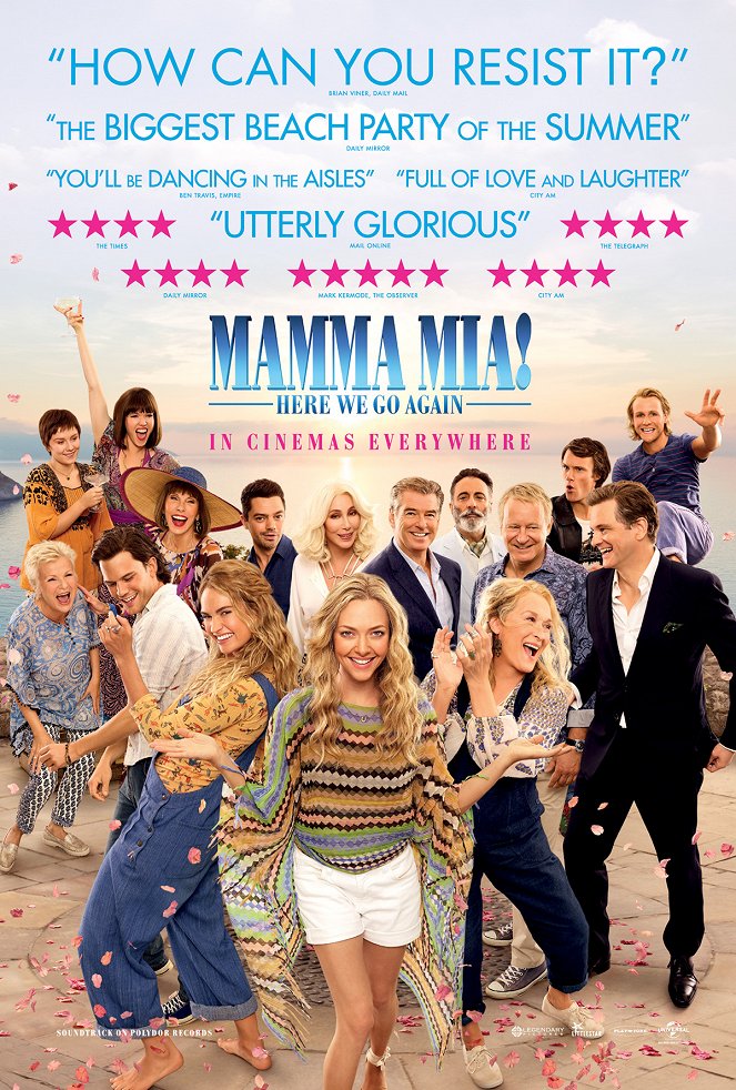 Mamma Mia! 2 - Plagáty