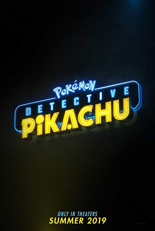 Pokémon: Detective Pikachu - Carteles