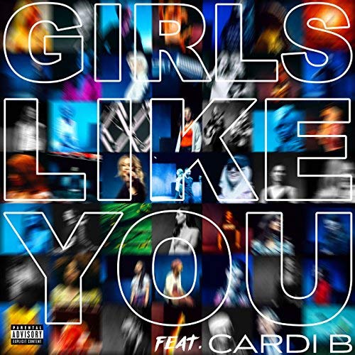 Maroon 5 feat. Cardi B - Girls Like You - Carteles