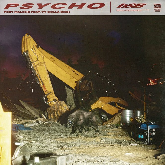 Post Malone feat. Ty Dolla $ign: Psycho - Posters
