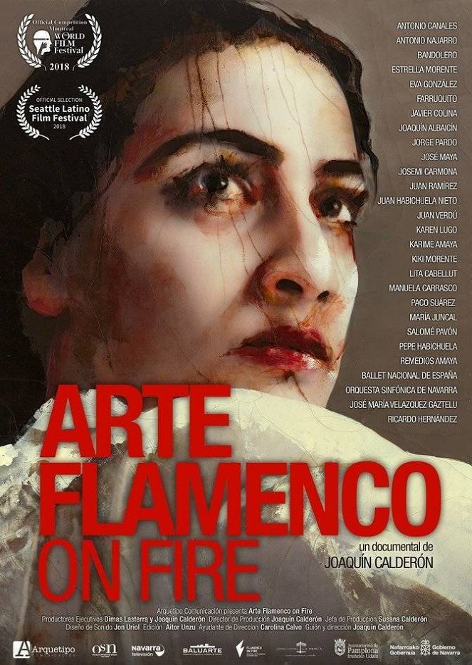 Arte Flamenco, On Fire - Plakate