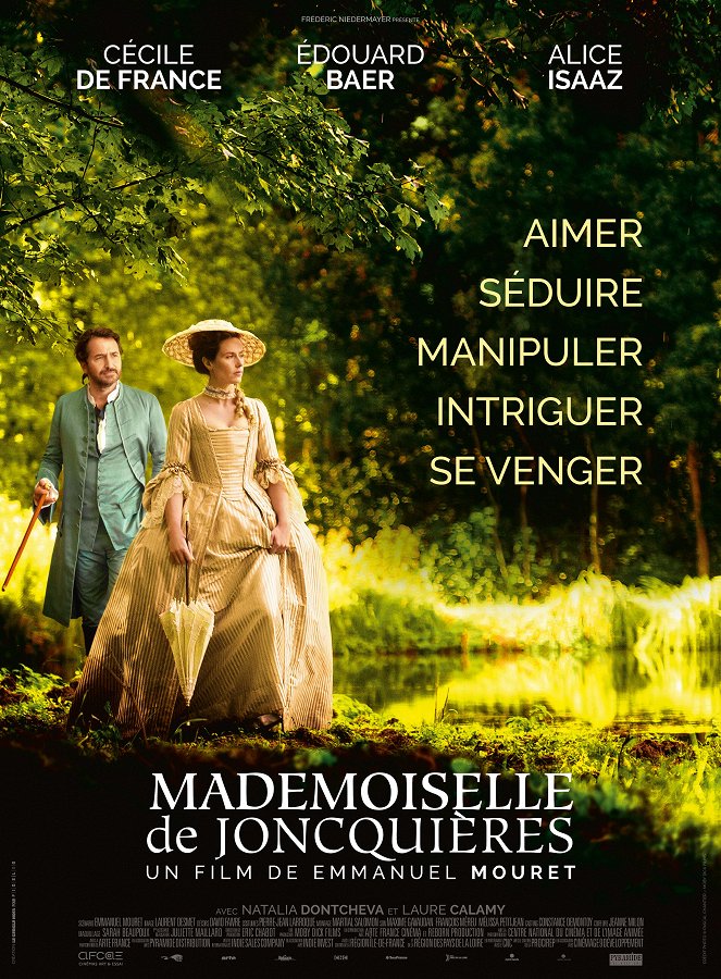 Mademoiselle de Joncquières - Julisteet