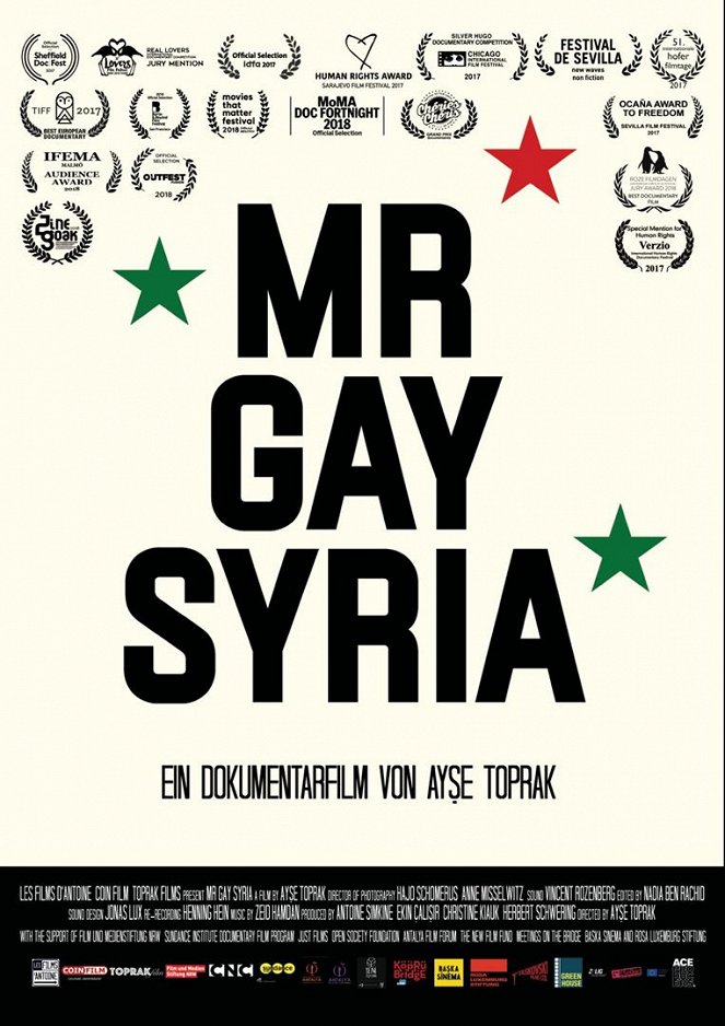 Mr. Gay Sýria - Plagáty