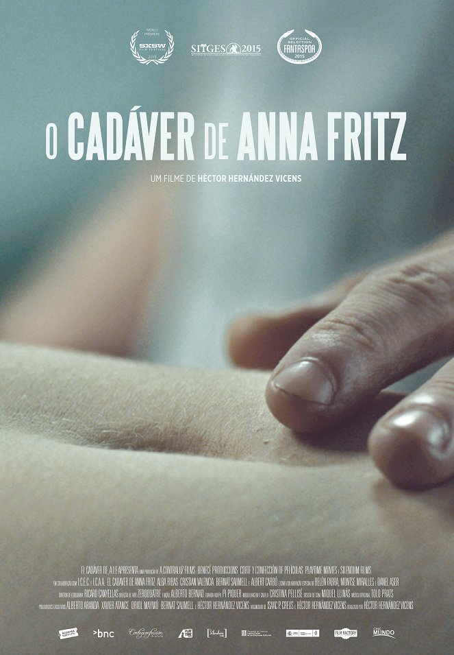 O Cadáver de Anna Fritz - Cartazes