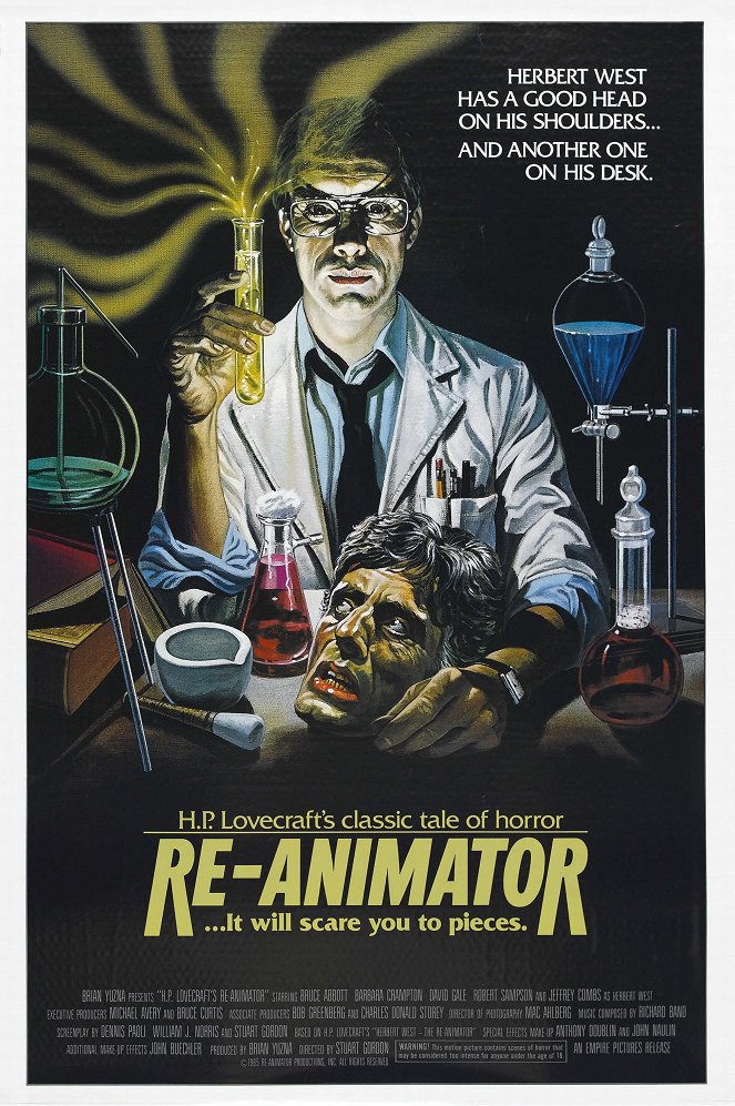 Re-Animator - Az újraélesztő - Plakátok