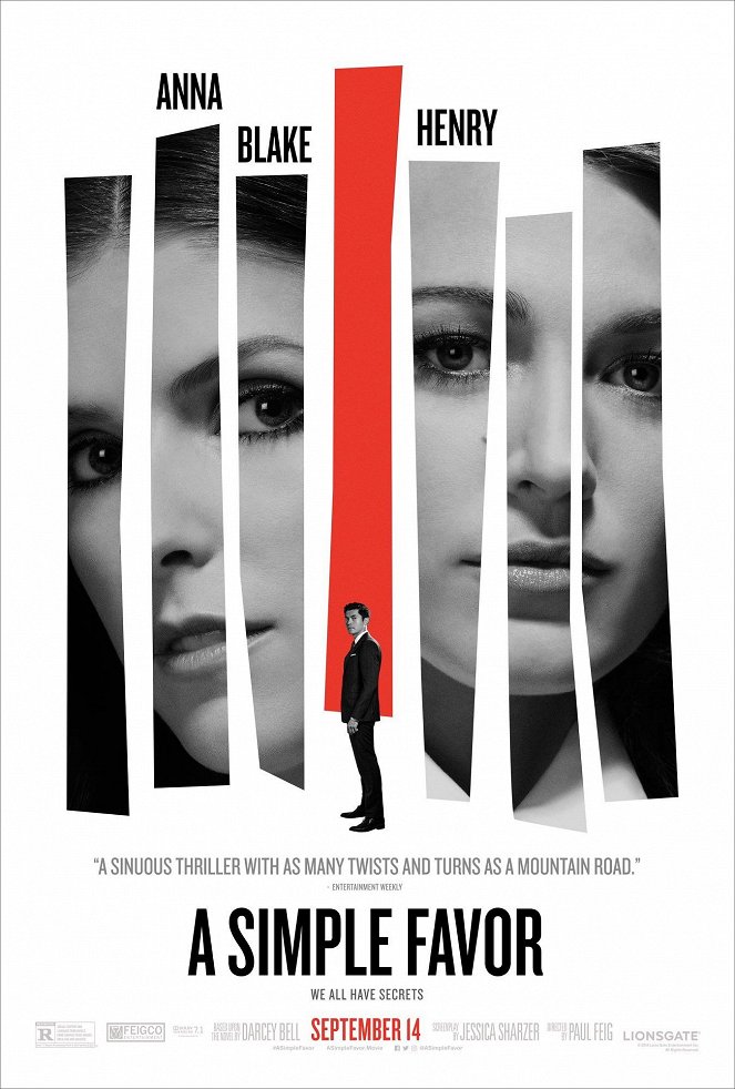 A Simple Favor - Posters