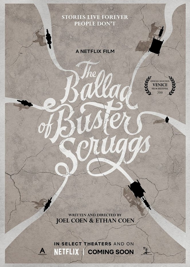 The Ballad of Buster Scruggs - Julisteet