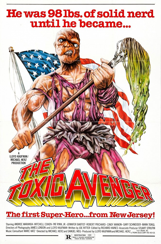 Atomic Hero - The Toxic Avenger - Plakate