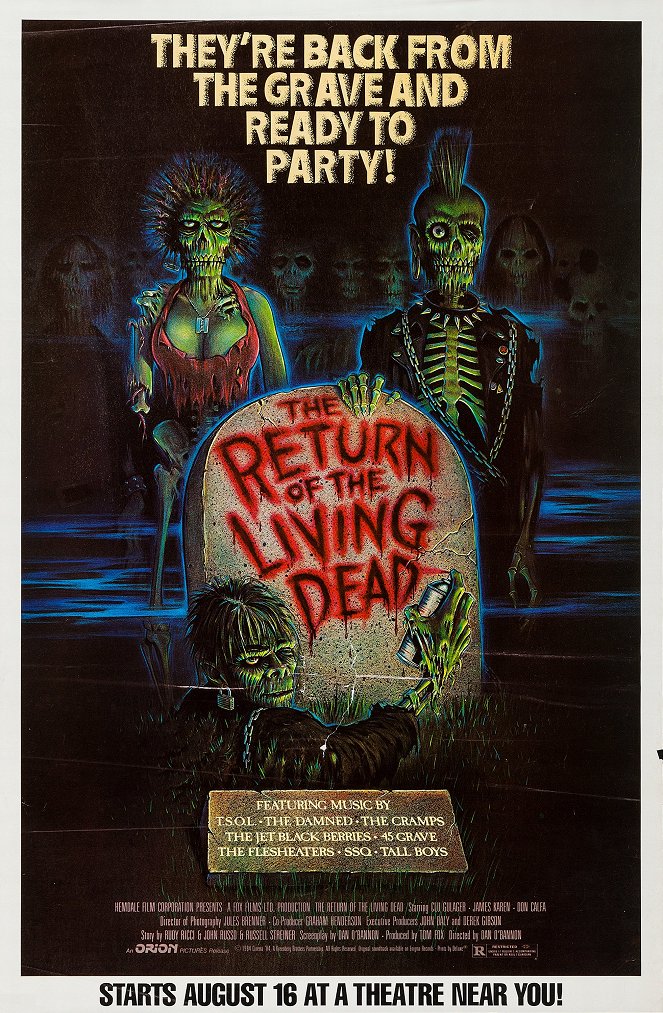 The Return of the Living Dead - Julisteet
