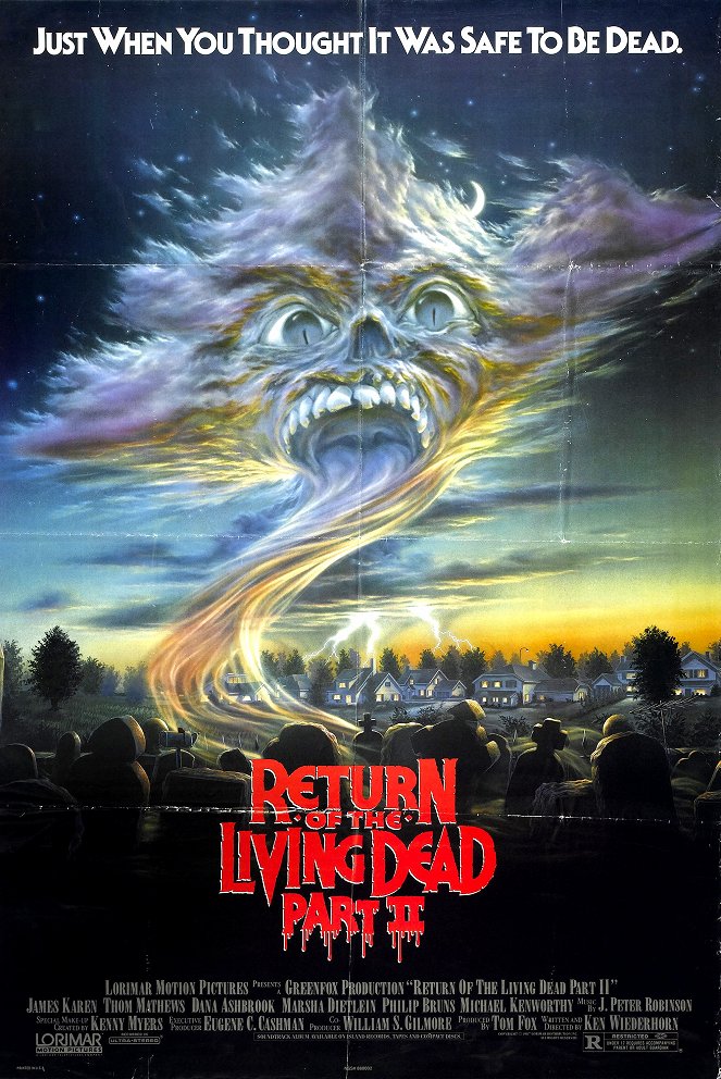 Return of the Living Dead Part II - Plakaty