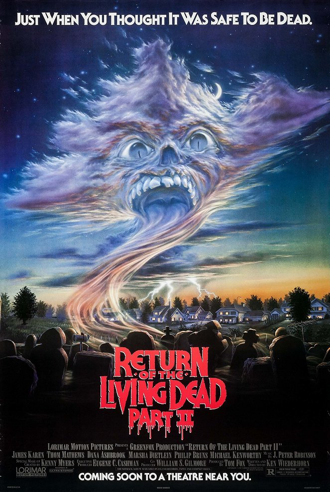 Return of the Living Dead Part II - Plakaty