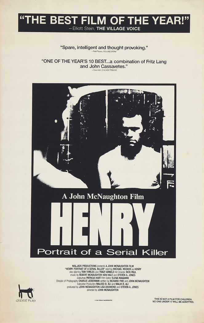 Henry: Portrait of a Serial Killer - Cartazes