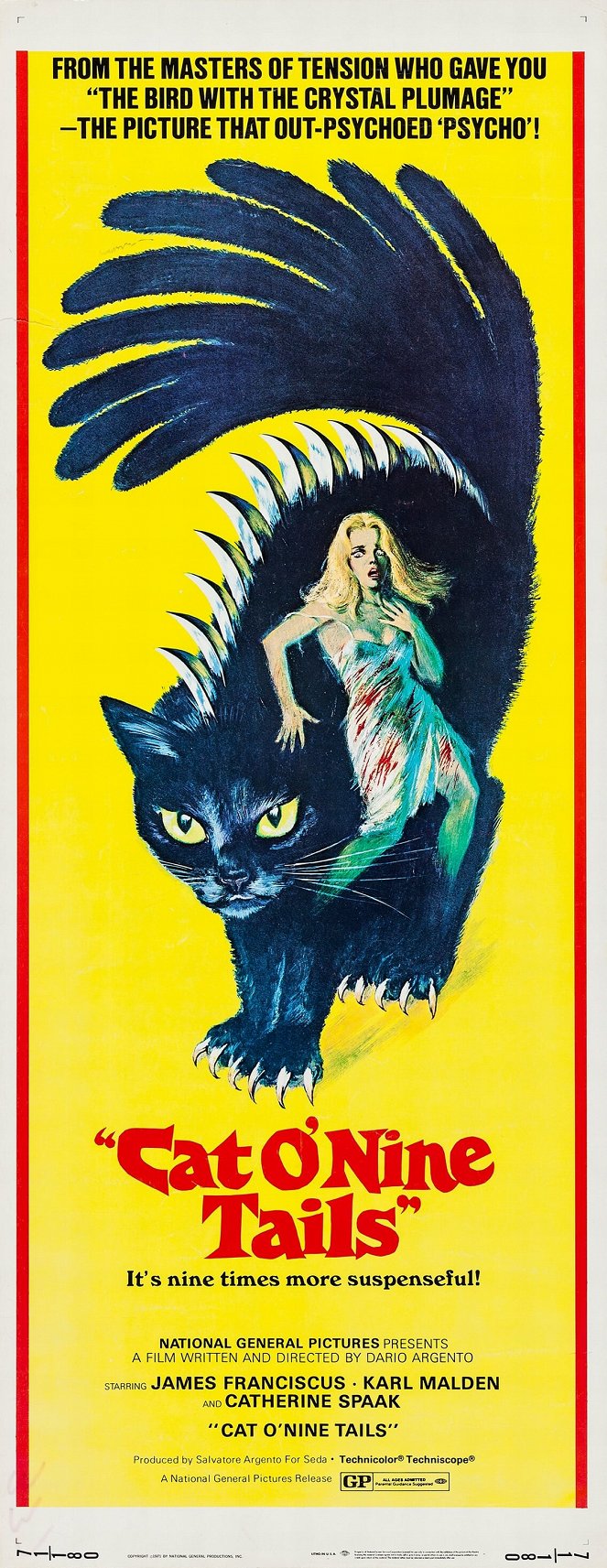 The Cat o' Nine Tails - Posters