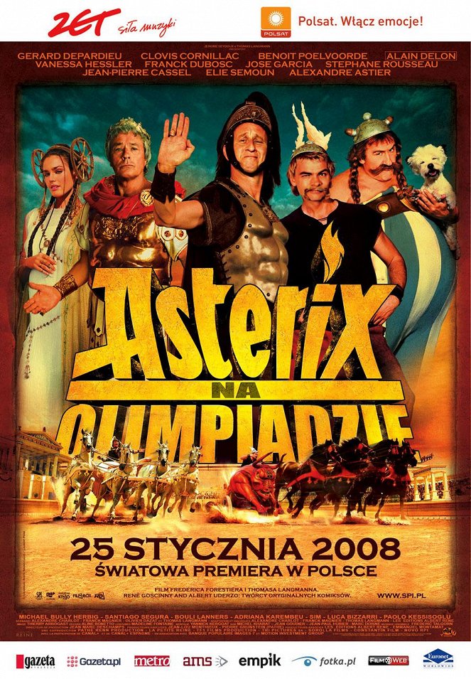 Asterix na olimpiadzie - Plakaty