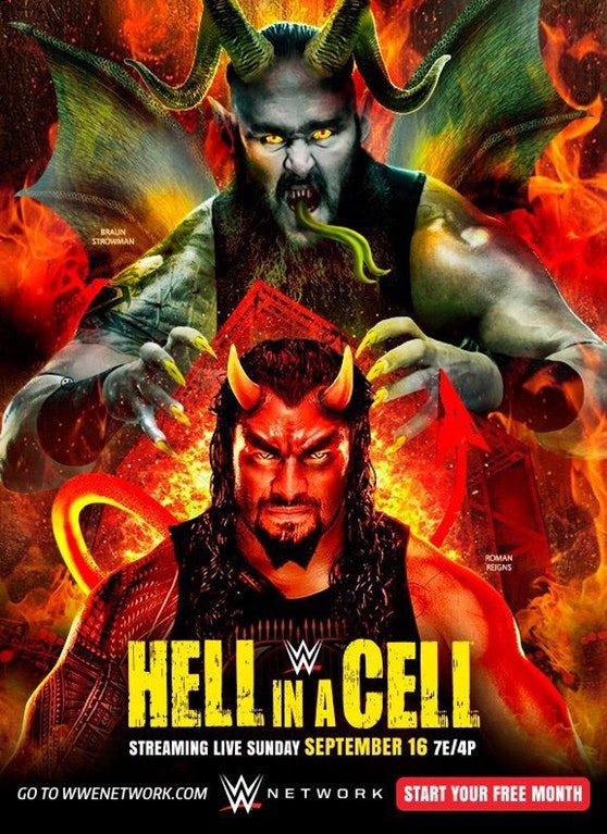 WWE Hell in a Cell - Cartazes